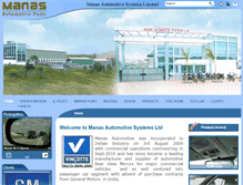 Tablet Screenshot of manasautomotive.com